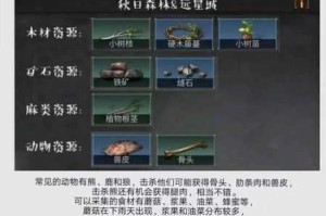明日之后干枯熊爪获取途径详解 高效收集技巧与步骤分享