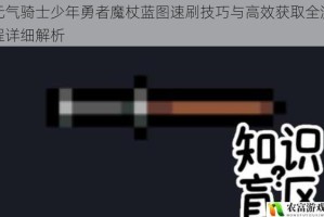 元气骑士少年勇者魔杖蓝图速刷技巧与高效获取全流程详细解析