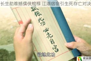 长生劫难撼儒侠棺椁 江湖宿命引生死存亡对决