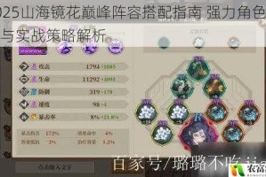 2025山海镜花巅峰阵容搭配指南 强力角色组合与实战策略解析