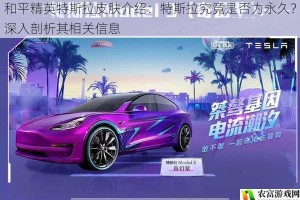 和平精英特斯拉皮肤介绍：特斯拉究竟是否为永久？深入剖析其相关信息