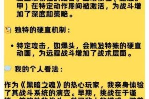 黑暗之魂31.08版本更新全解析平衡调整新增要素与系统优化详解