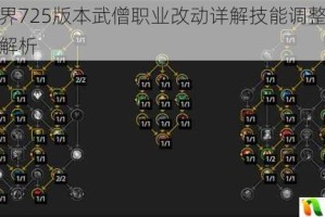 魔兽世界725版本武僧职业改动详解技能调整与天赋更新全解析