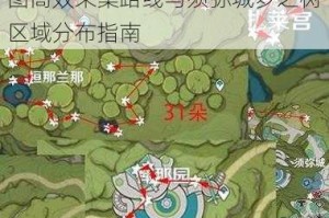 原神妮露突破材料帕蒂沙兰全地图高效采集路线与须弥城梦之树区域分布指南