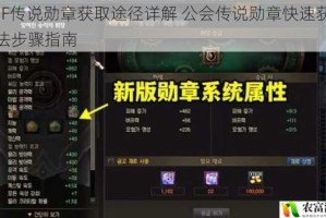 DNF传说勋章获取途径详解 公会传说勋章快速获得方法步骤指南