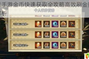 火影忍者手游金币快速获取全攻略高效刷金技巧与每日任务解析