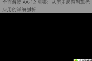 全面解读 AA-12 图鉴：从历史起源到现代应用的详细剖析