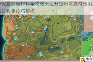 原神妮露突破材料全攻略天赋升级所需素材速刷路线与高效收集技巧解析