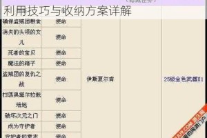 永恒之塔家园储物箱高效整理指南 空间利用技巧与收纳方案详解