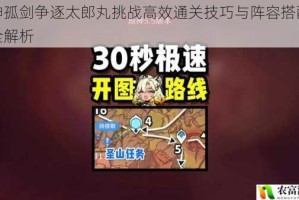 原神孤剑争逐太郎丸挑战高效通关技巧与阵容搭配策略全解析