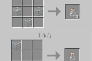 我的世界玻璃瓶合成全攻略：材料获取与制作步骤详解