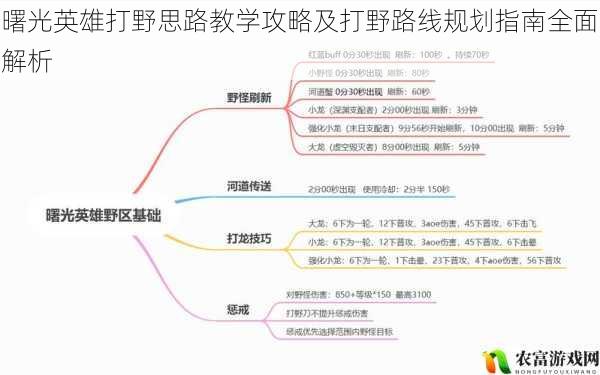 曙光英雄打野思路教学攻略及打野路线规划指南全面解析