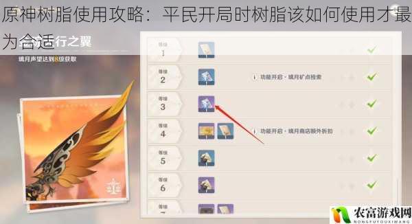 原神树脂使用攻略：平民开局时树脂该如何使用才最为合适