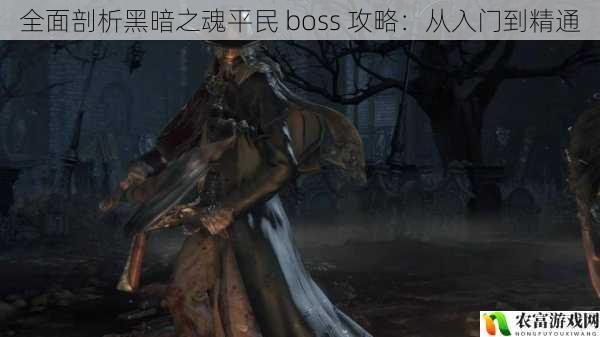 全面剖析黑暗之魂平民 boss 攻略：从入门到精通