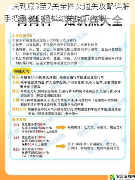 一块到底3至7关全图文通关攻略详解 手把手教你轻松过关技巧合集