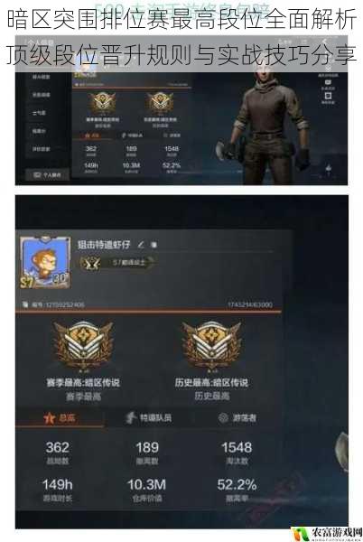 暗区突围排位赛最高段位全面解析顶级段位晋升规则与实战技巧分享