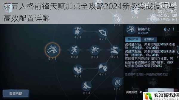 第五人格前锋天赋加点全攻略2024新版实战技巧与高效配置详解