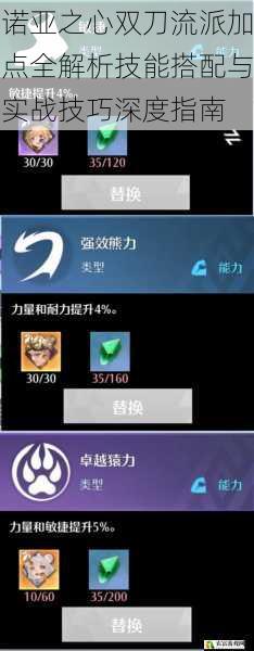 诺亚之心双刀流派加点全解析技能搭配与实战技巧深度指南