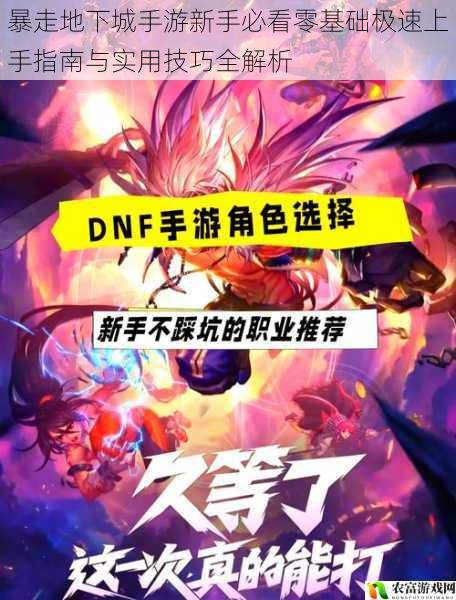 暴走地下城手游新手必看零基础极速上手指南与实用技巧全解析