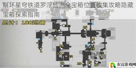 崩坏星穹铁道罗浮仙洲全宝箱位置收集攻略隐藏宝箱探索指南