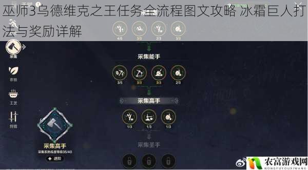 巫师3乌德维克之王任务全流程图文攻略 冰霜巨人打法与奖励详解