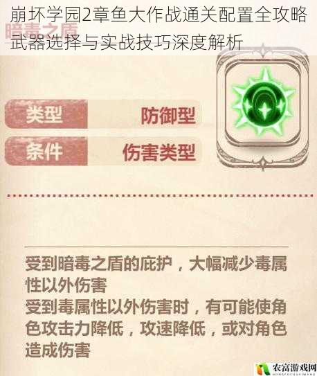 崩坏学园2章鱼大作战通关配置全攻略武器选择与实战技巧深度解析