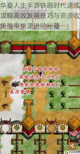 华夏人生手游铁器时代速成攻略高效发展技巧与资源收集指南快速进阶秘籍