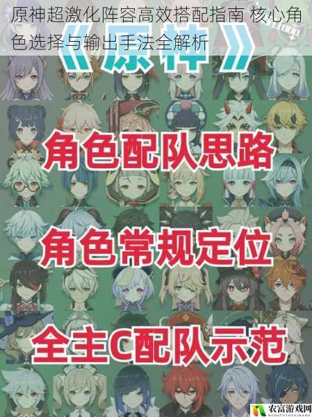 原神超激化阵容高效搭配指南 核心角色选择与输出手法全解析