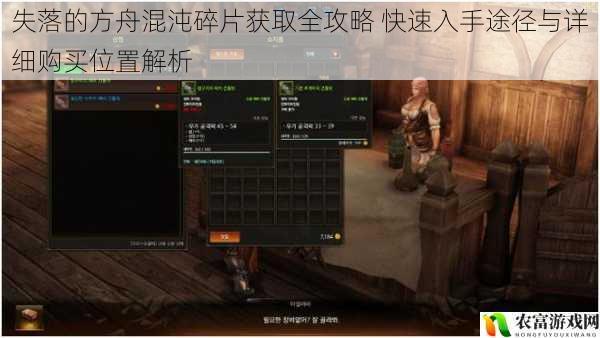 失落的方舟混沌碎片获取全攻略 快速入手途径与详细购买位置解析