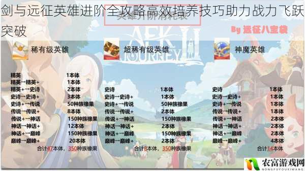 剑与远征英雄进阶全攻略高效培养技巧助力战力飞跃突破