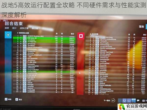 战地5高效运行配置全攻略 不同硬件需求与性能实测深度解析