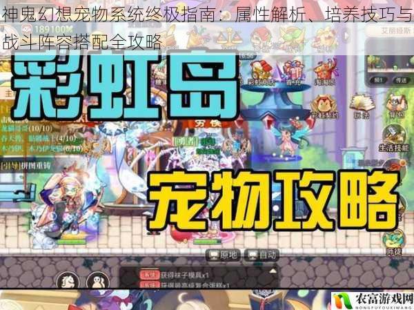 神鬼幻想宠物系统终极指南:属性解析、培养技巧与战斗阵容搭配全攻略